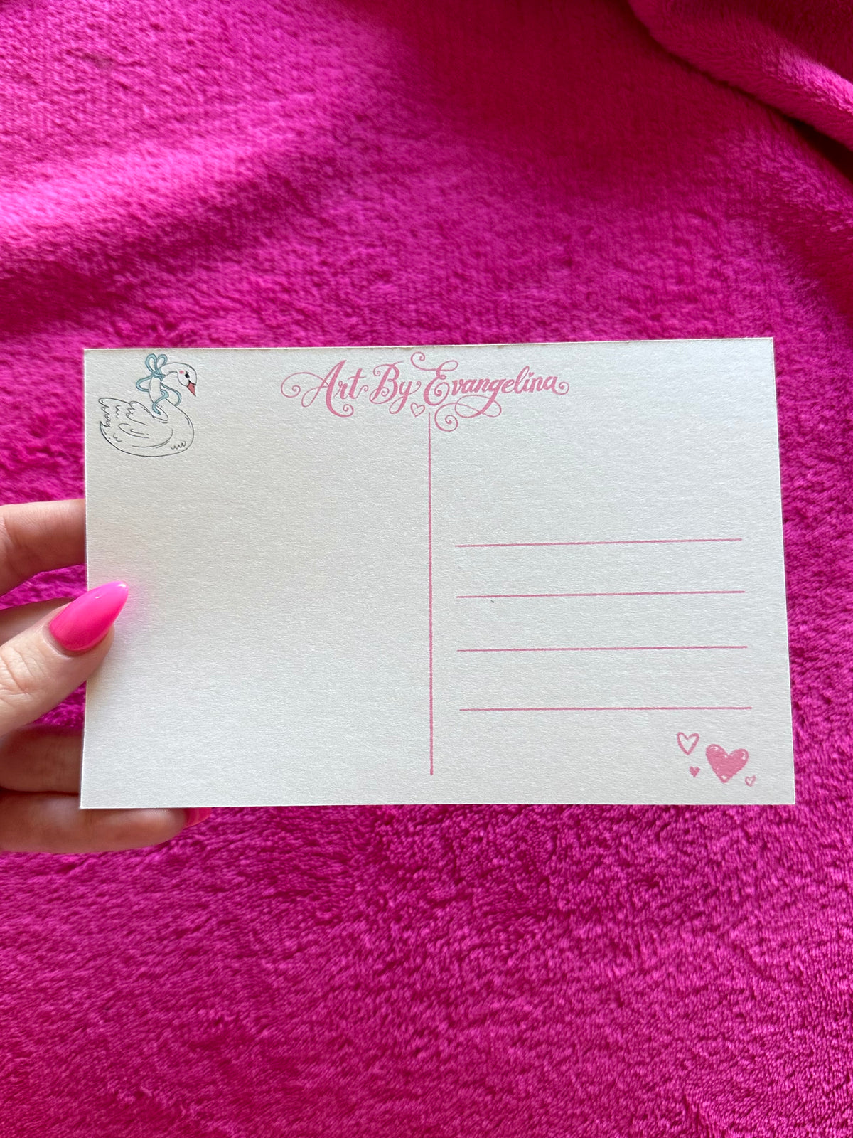 Swan Postcard