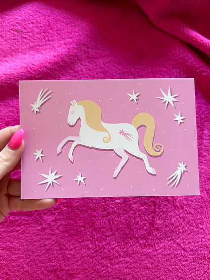 Pony Postcard