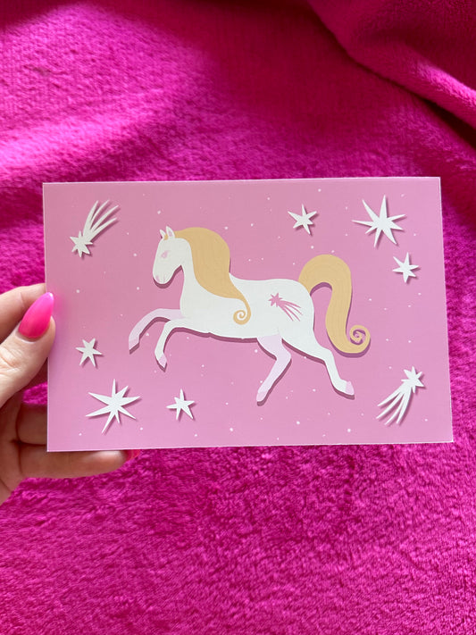 Pony Postcard