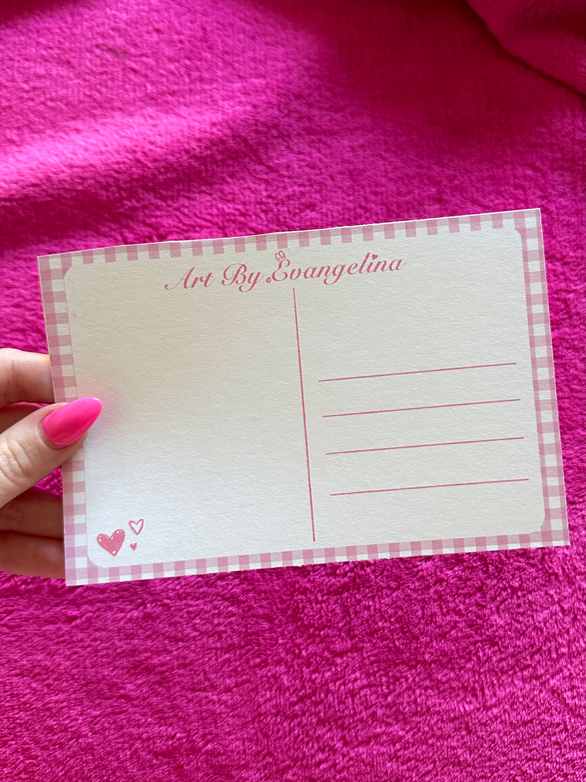 Ladybug Postcard