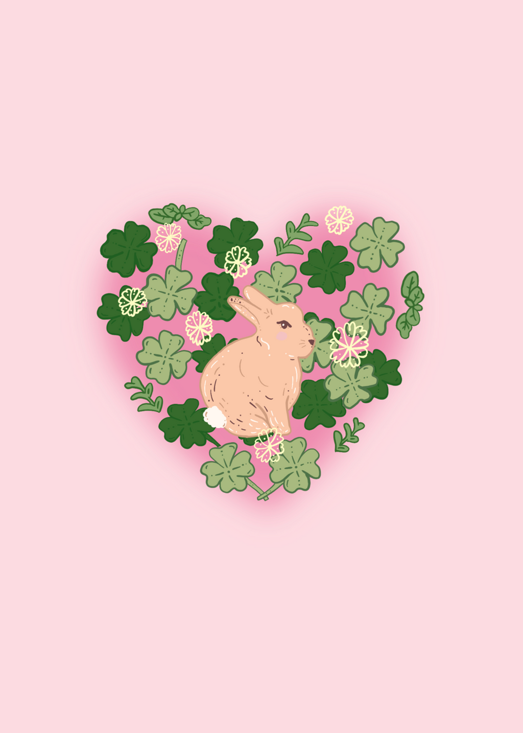 Lucky Bunny Print